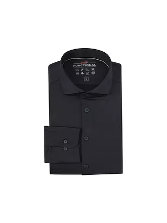 PURE | Chemise en jersey coupe slim | dunkelblau